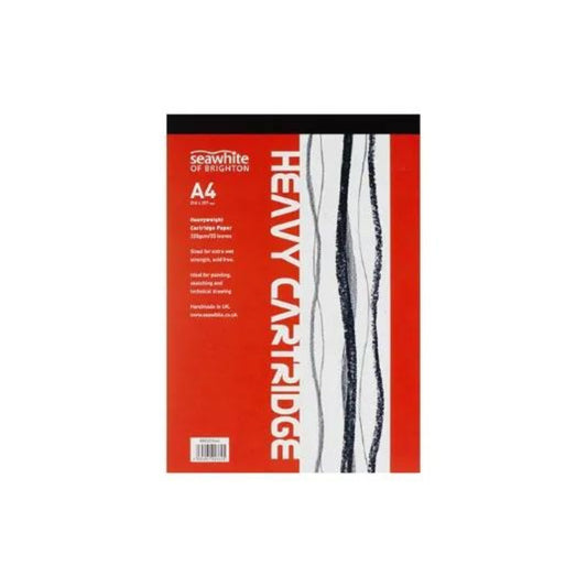 Seawhite A4 heavyweight cartridge pad. 220gsm cartridge paper