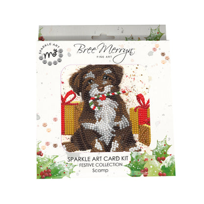 Bree Merryn Sparkle Art Scamp Diamond Art Card