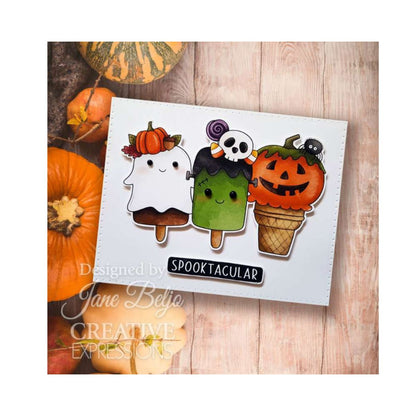 Jane's Doodles Spooktacular Clear Stamp Set