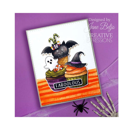 Jane's Doodles Spooktacular Clear Stamp Set