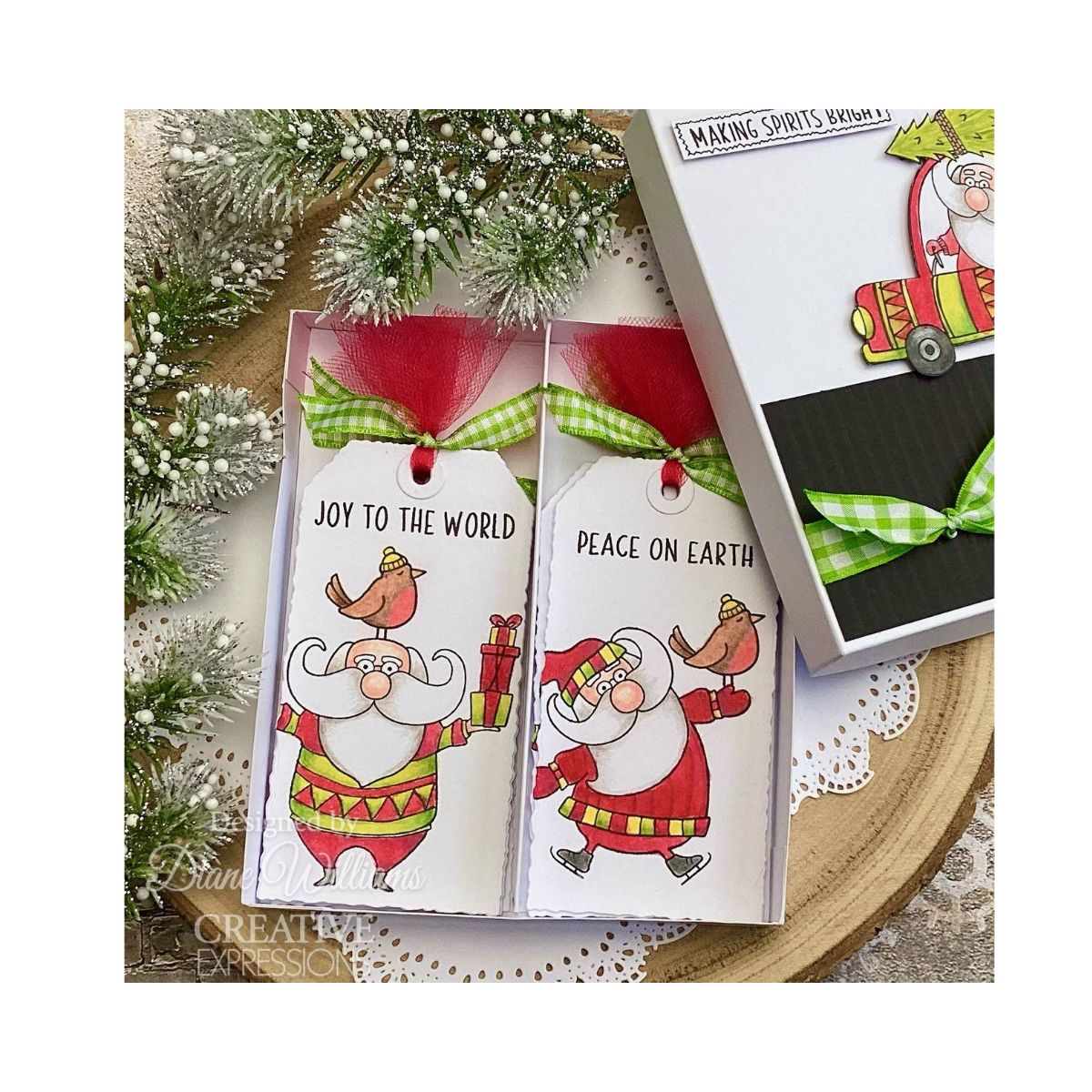 Jane's Doodles St Nick Clear Stamp Set