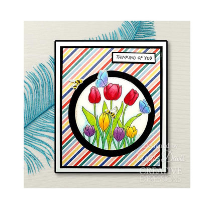 Jane's Doodles Tulip & Crocus Clear Stamp Set