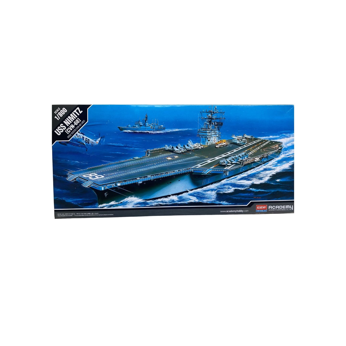 USS NIMITZ CVN-68 Military Model kit