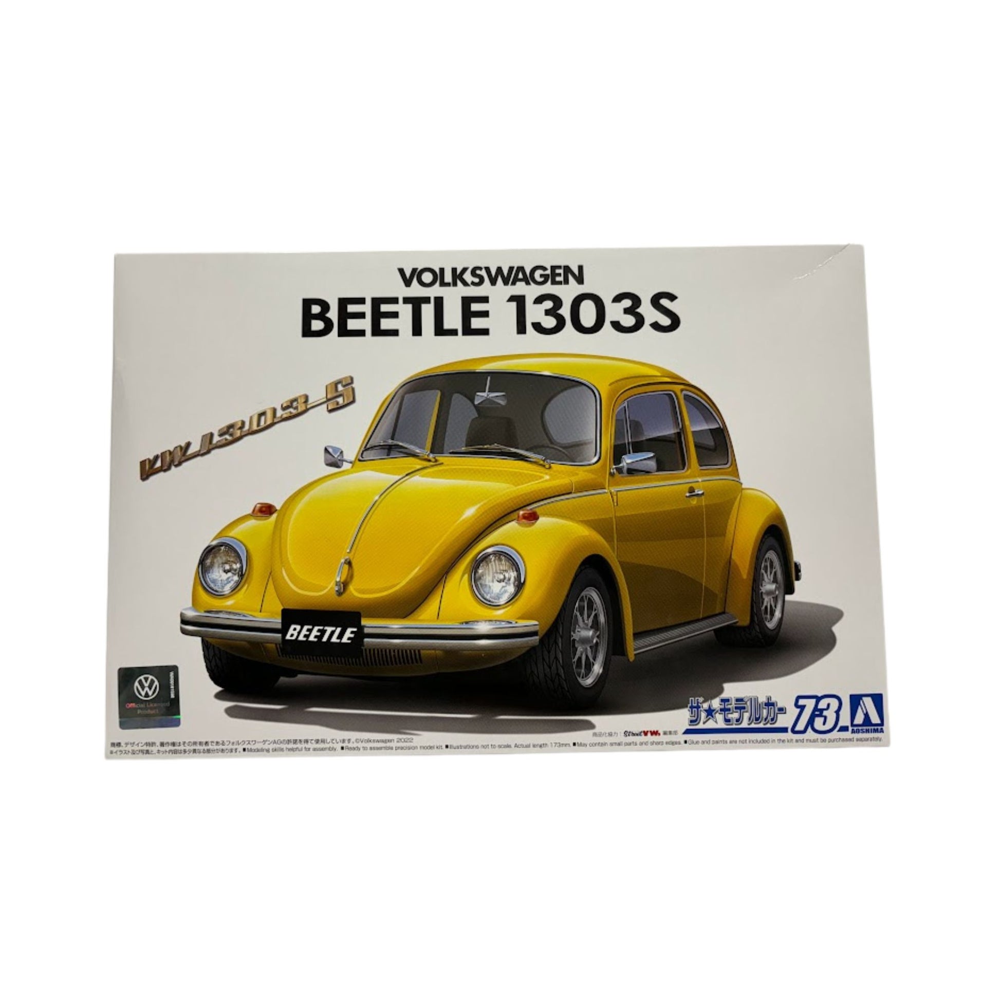 Volkeswagen beetle 1303S model car kit