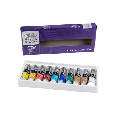 Winsor & Newton Artisan Water Mixable Oil Paint Tube Set (10 x 37ml)