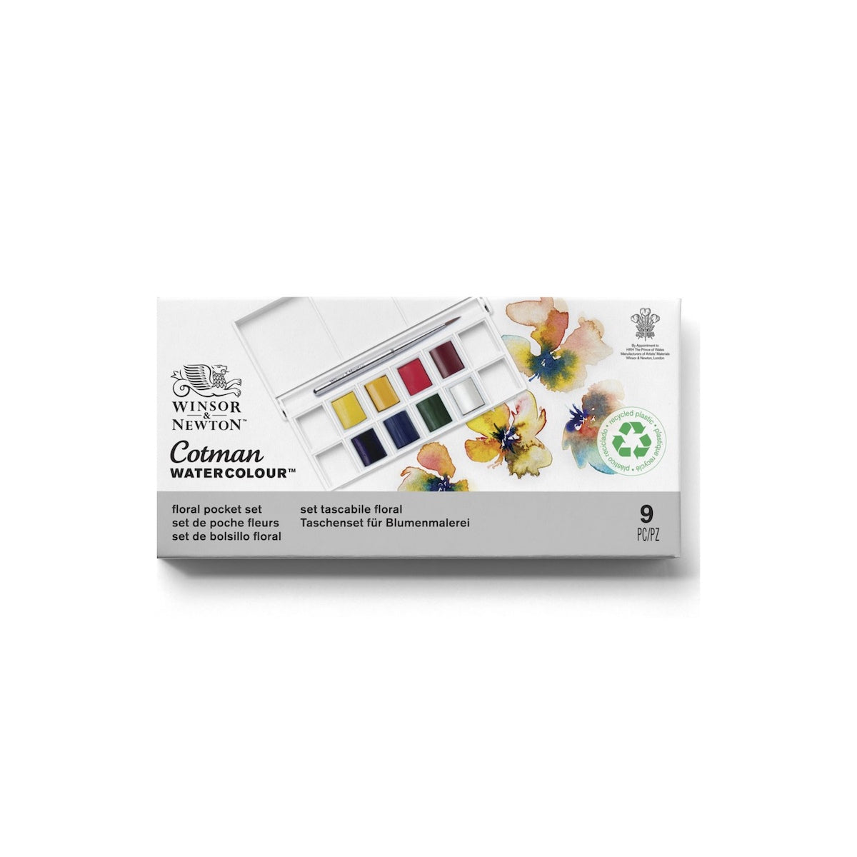 Cotman Floral Watercolour Pocket Set