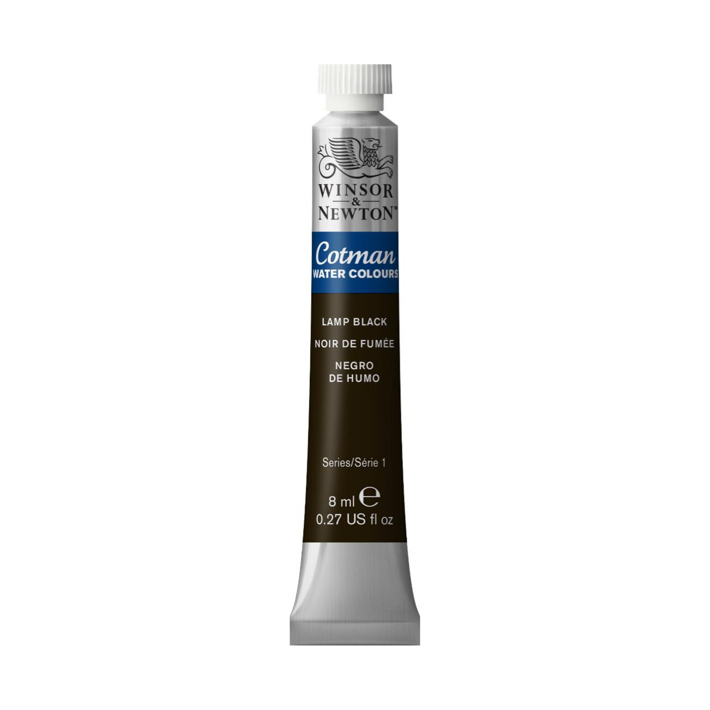 Winsor & Newton Cotman watercolour 8ml - Lamp Black