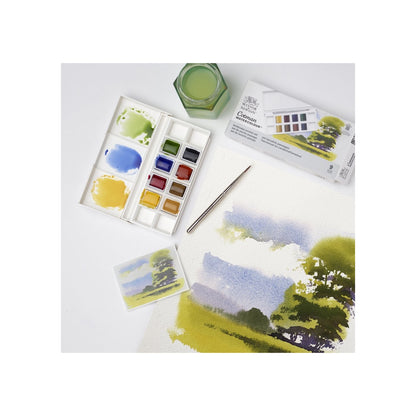 Cotman Landscape Watercolour Pocket Set