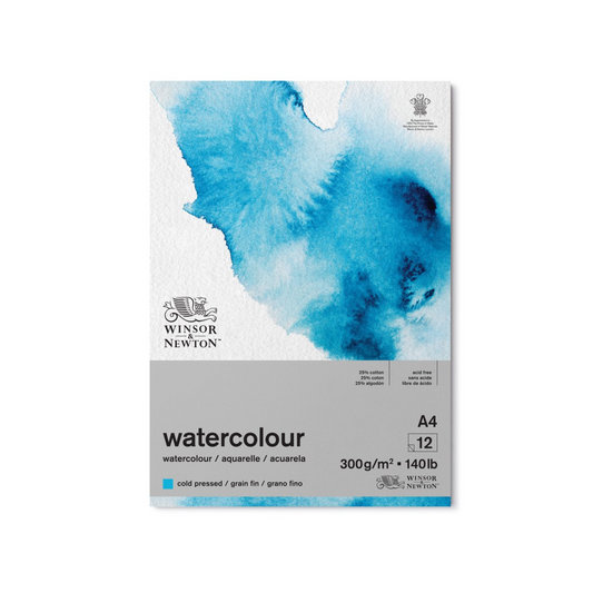 Winsor & Newton Cold Pressed Watercolour Pad A4
