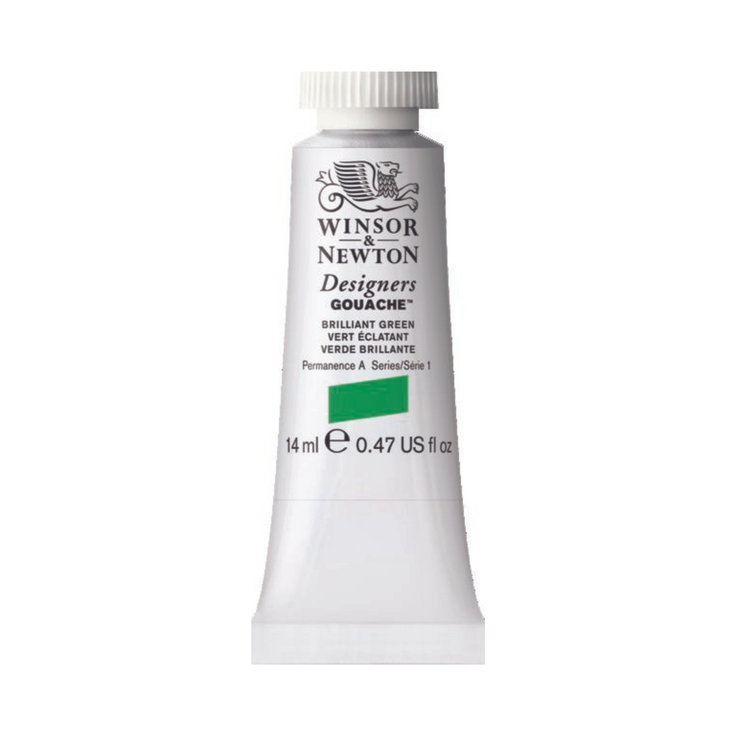 Winsor & Newton Designers Gouache 14ml - Brilliant Green