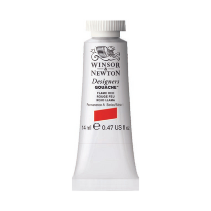 Winsor & Newton Designers Gouache 14ml - Flame Red