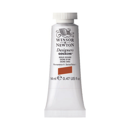 Winsor & Newton Designers Gouache 14ml - Gold Ochre