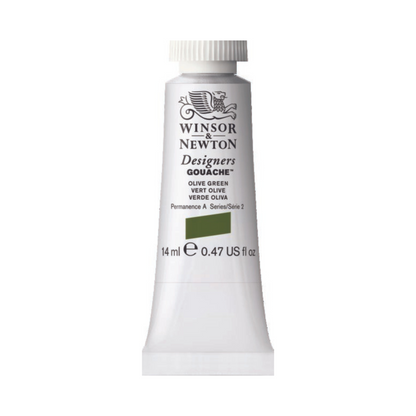 Winsor & Newton Designers Gouache 14ml - Olive Green