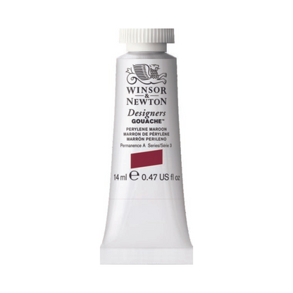 Winsor & Newton Designers Gouache 14ml - Perylene Maroon