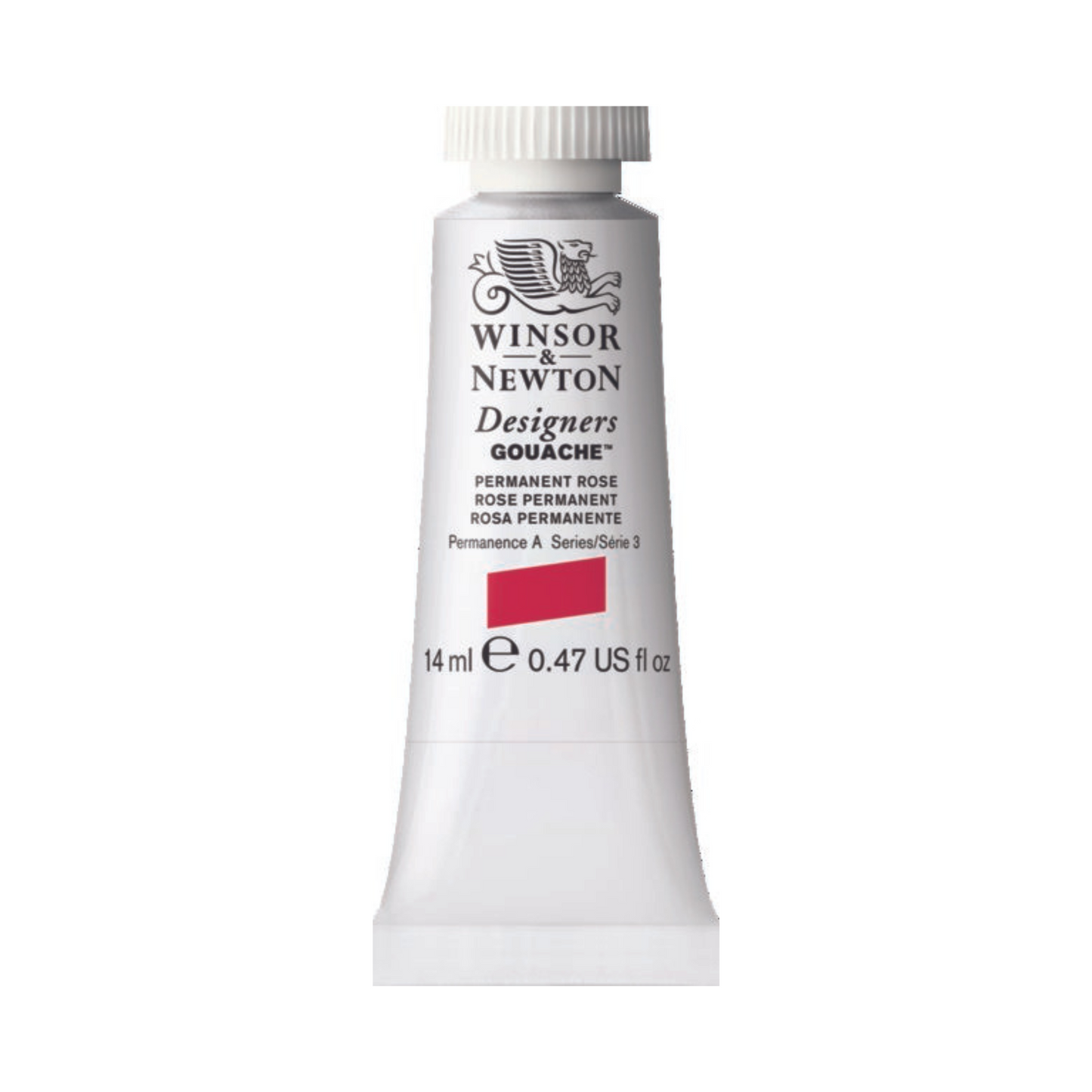 Winsor & Newton Designers Gouache 14ml - Permanent Rose