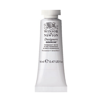 Winsor & Newton Designers Gouache 14ml - Permanent White