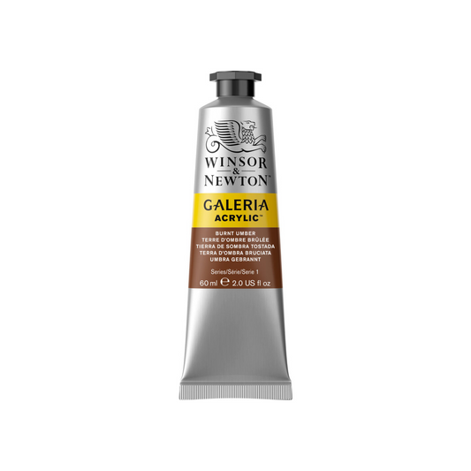 Burnt umber Winsor & Newton Galeria acrylic 60ml