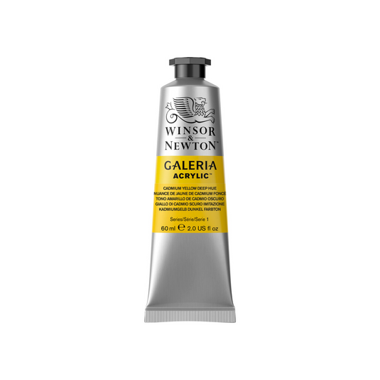 Winsor & Newton Galeria Acrylic 60ml - Cadmium Yellow Deep Hue