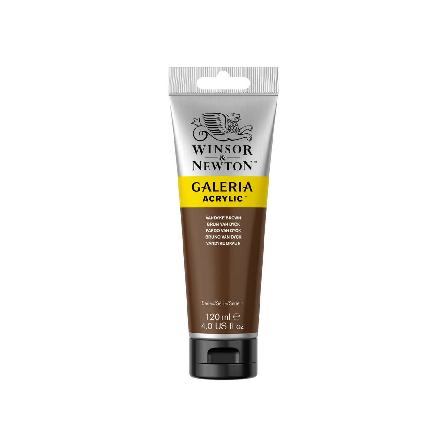 Winsor & Newton Galeria Acrylic 120ml - Vandyke Brown