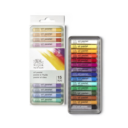 Winsor & Newton Oil Pastels - 15 colours