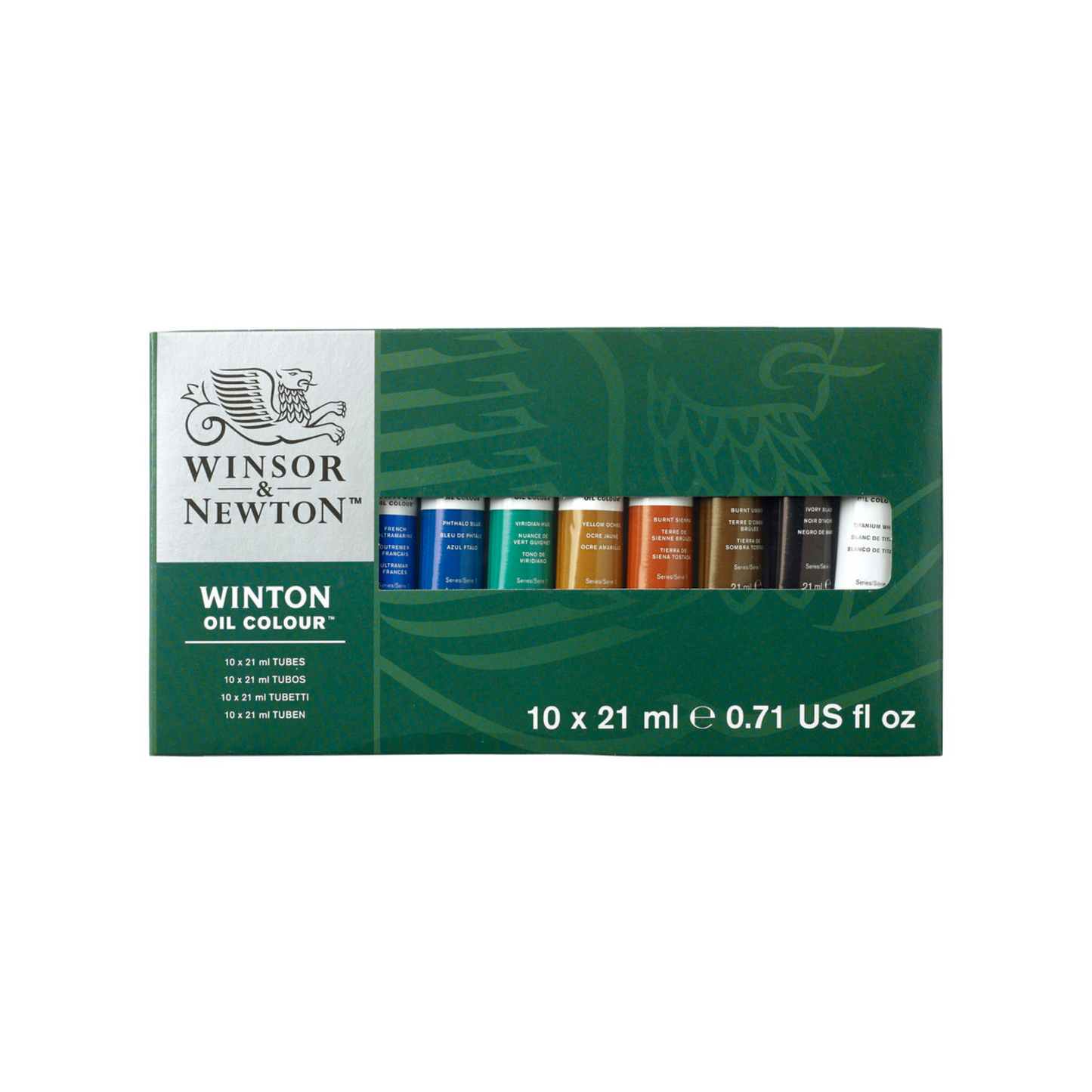 Winsor & Newton Winton Oil Paint Tube Set (10x21ml)