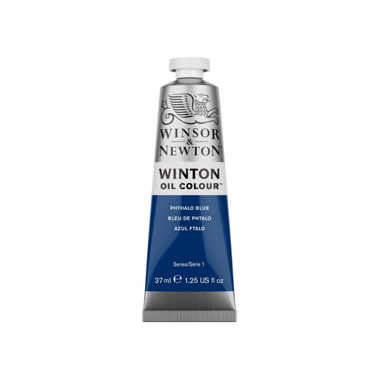 Winsor & Newton Winton Oil 37ml - Phthalo Blue