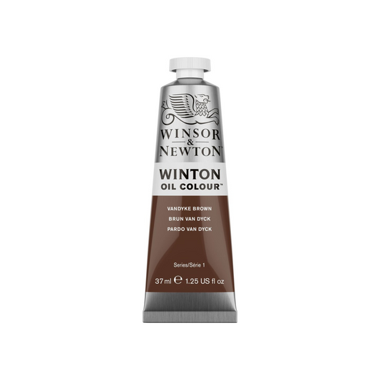 Winsor & Newton Winton Oil 37ml - Vandyke Brown