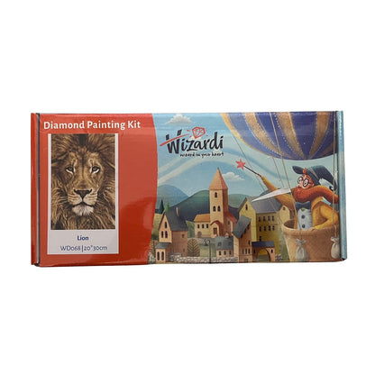 Lion Diamond Painting Kit