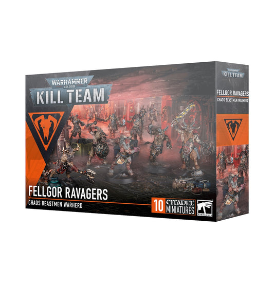 Kill Team Fellgor Ravagers Chaos Beastmen Warherd, Warhammer 40,000