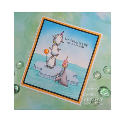 Jane's Doodles Whale Of Fun Stamp Set