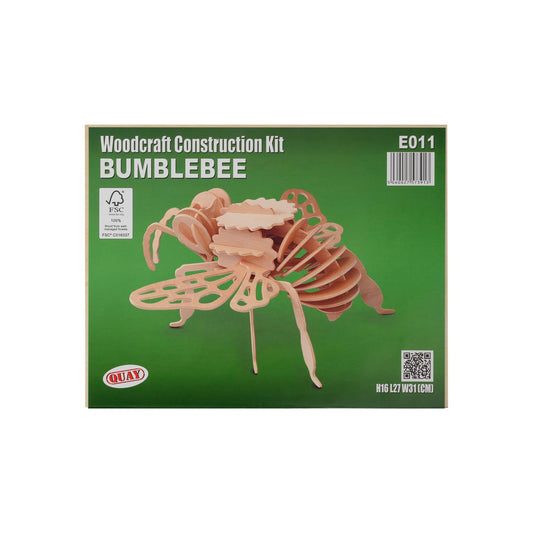Bumblebee woodcraft construction kit from Quay.