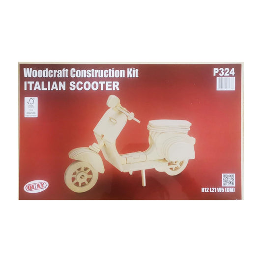 Quay woodcraft construction kit - Italian Scooter P324