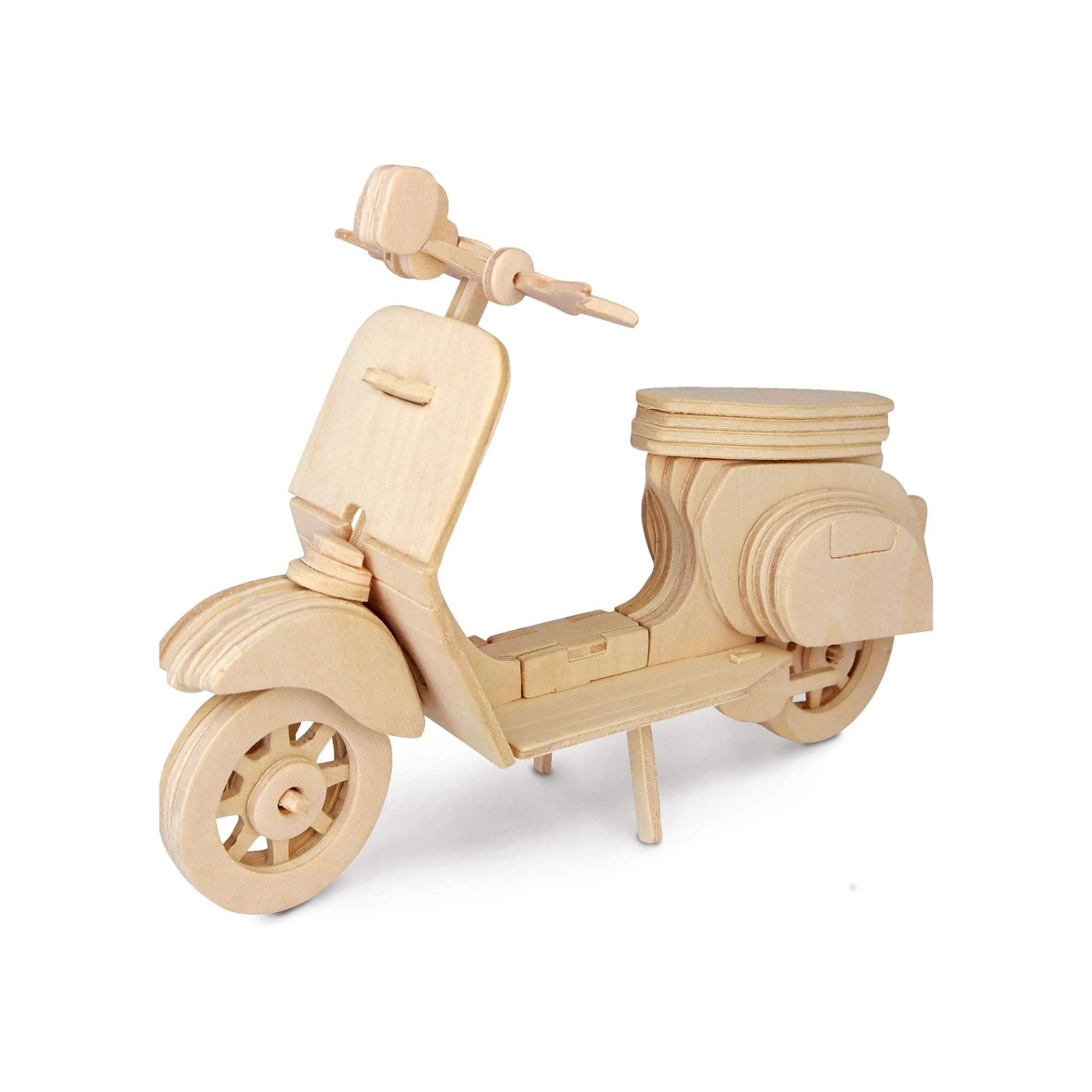Italian scooter completed woodcraft construction kit 