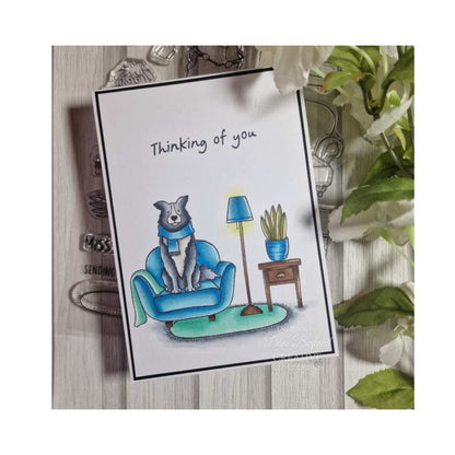 Jane's Doodles Woolly Hugs Clear Stamp Set