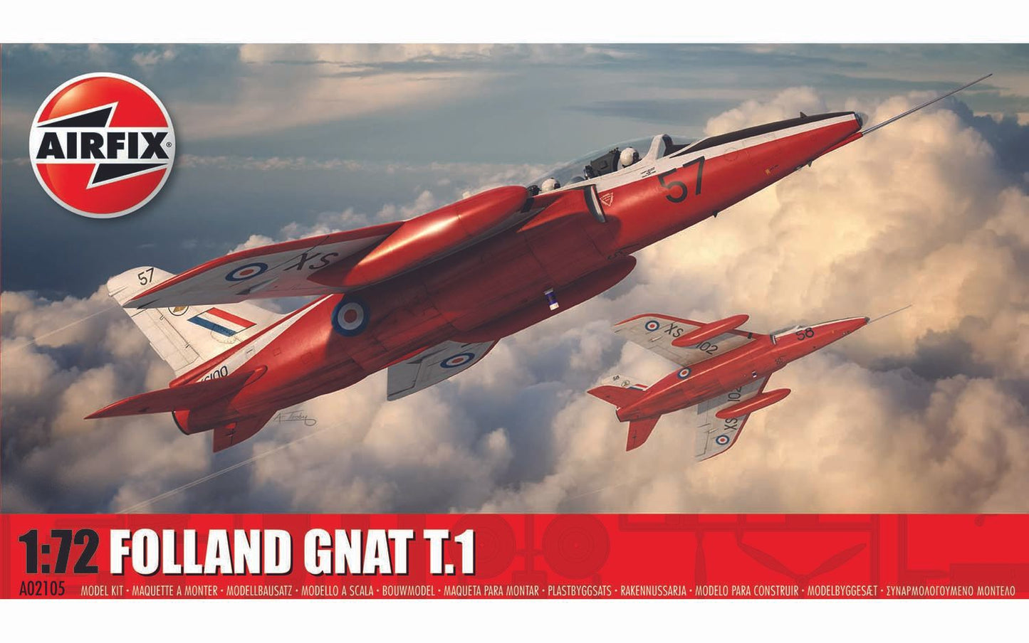 Airfix Folland Gnat T.1   1:72