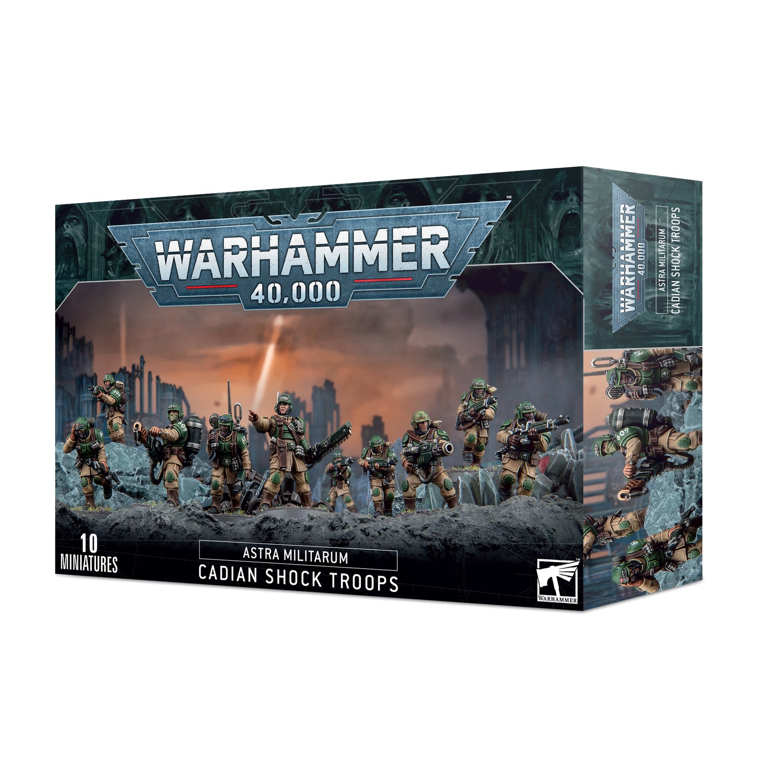 Games Workshop Astra Miltarum Cadian Shock Troops, Warhammer 40,000