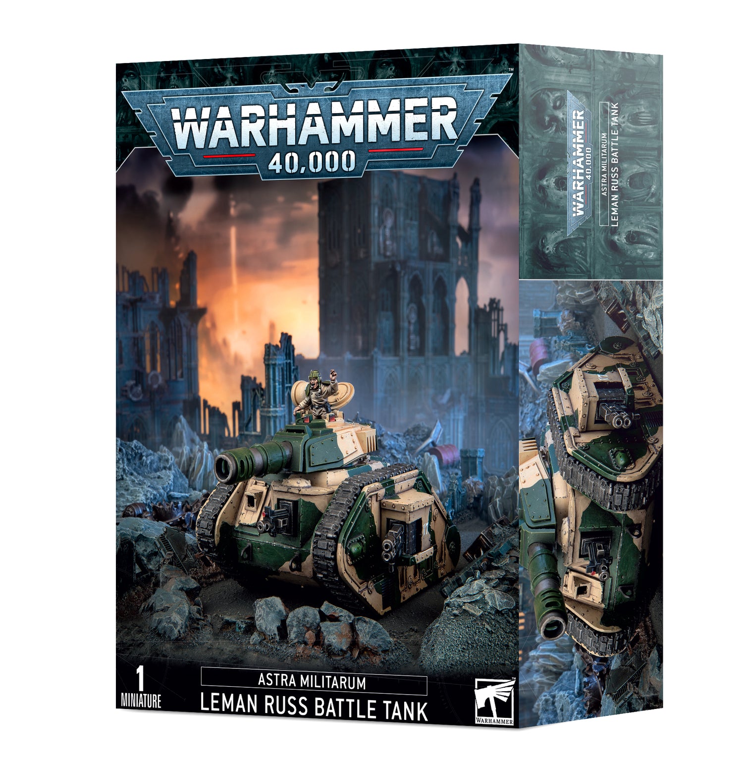 ASTRA MILITARUM LEMAN RUSS BATTLE TANK WARHAMMER
