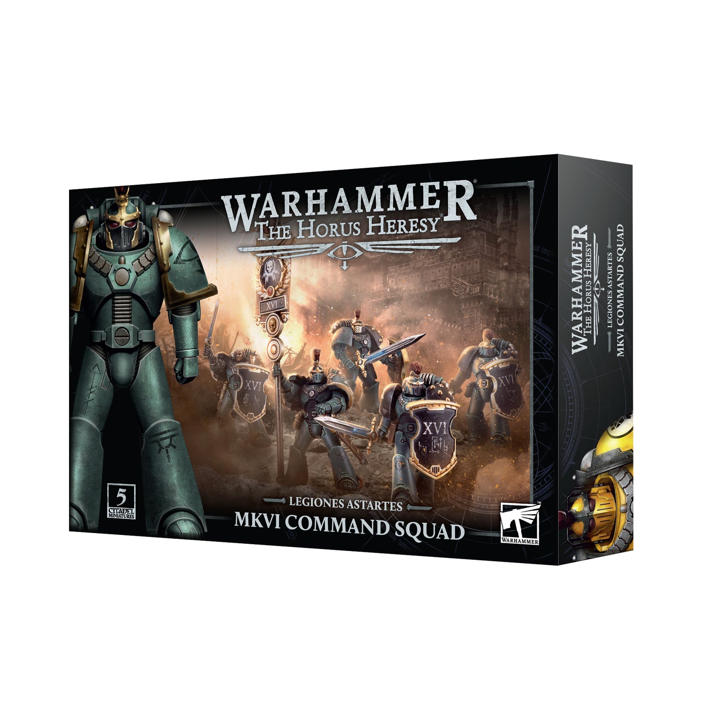 Warhammer Horus Heresy Legiones Astartes  MKVI  Command Squad