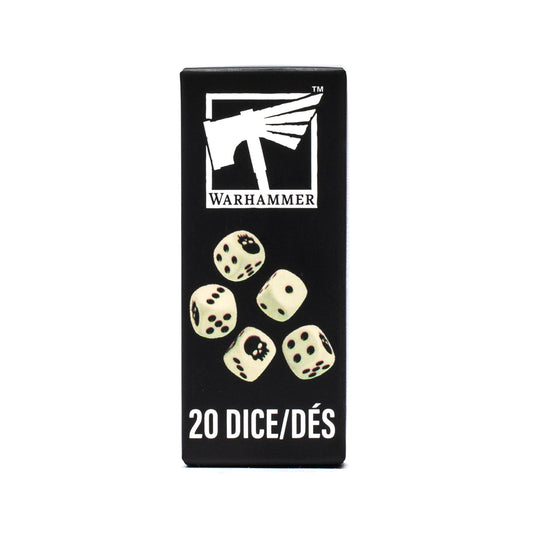 Warhammer Dice Cube   White
