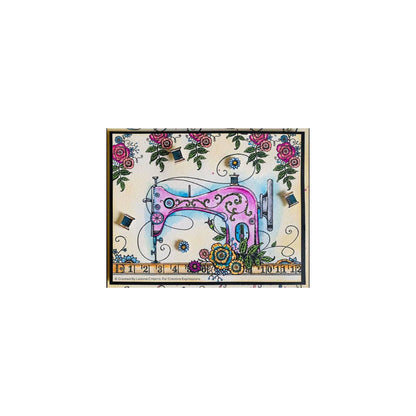 pink ink designs a stitch in time sample card