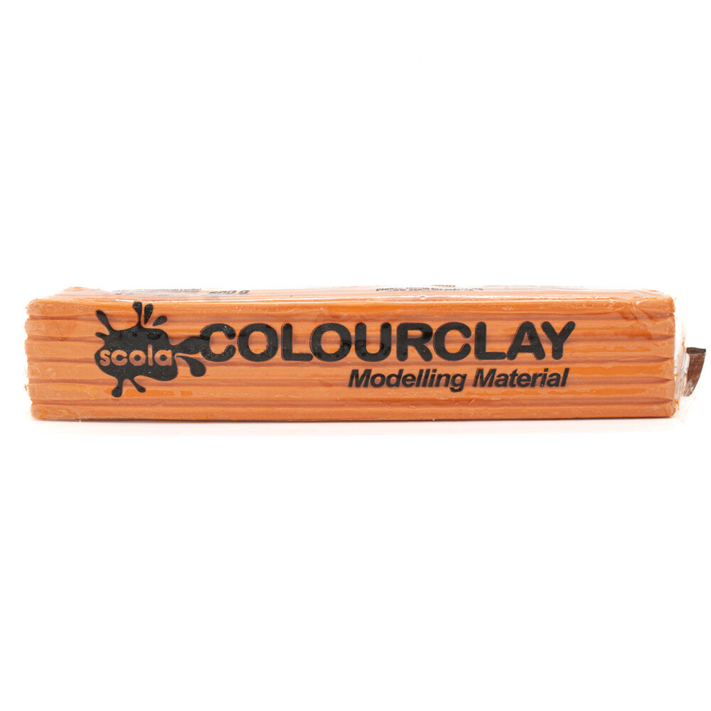 Scola colour clay modelling material orange 